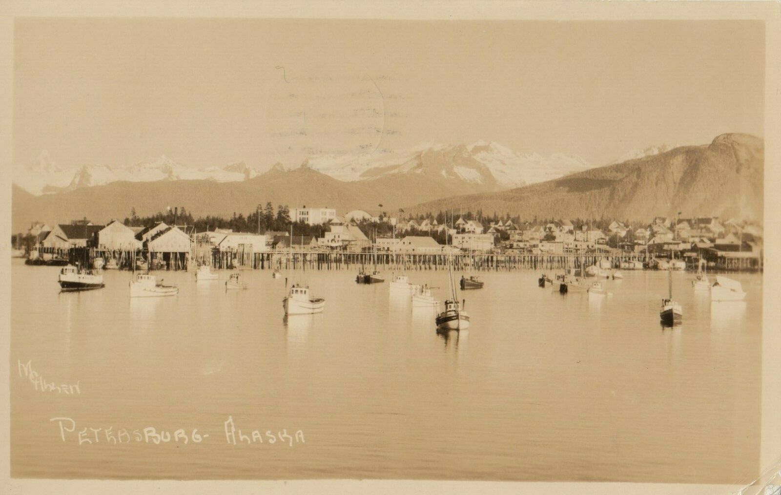 Rp:  Petersburg , Alaska , 1937 #2