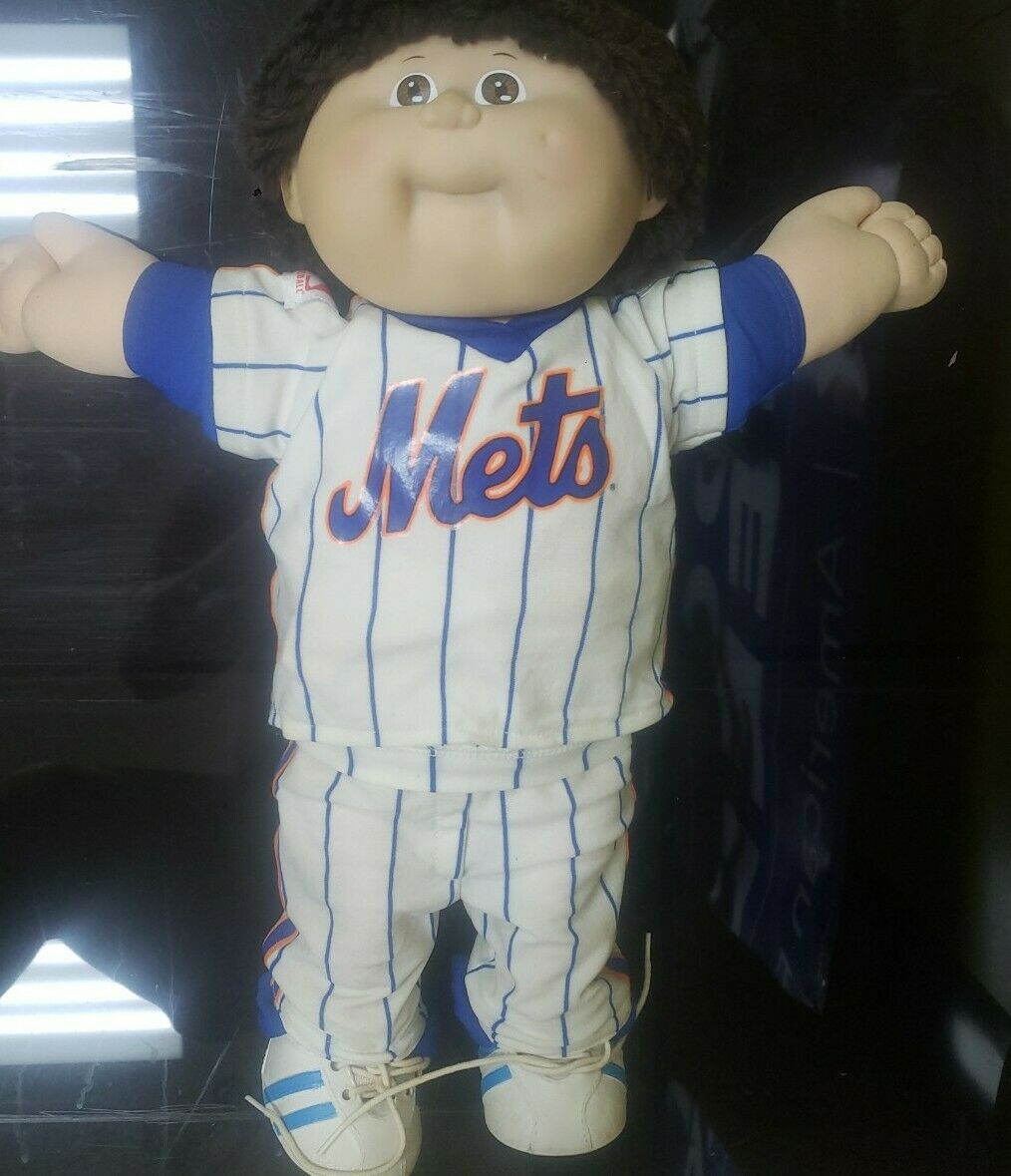 Vintage Cabbage Patch Kids Doll Coleco New York Mets All Stars Baseball Doll