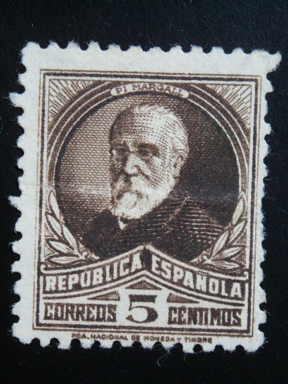 Spain  1 Unused Ng Stamp Sc # 516a