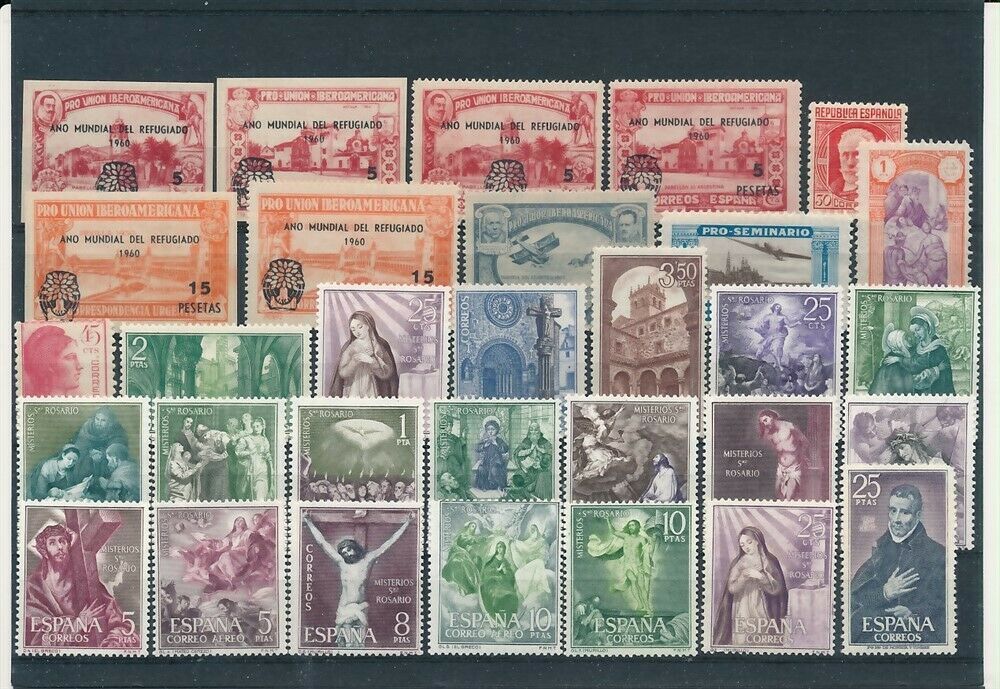 D177455 Spain Nice Selection Of Mnh Stamps